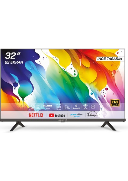 32" 82 Ekran Uydu Alıcılı HD Ready Android LED TV