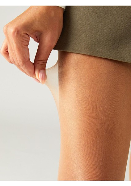 15 Denye Parlak Kadın Külotlu Çorap fırsatları