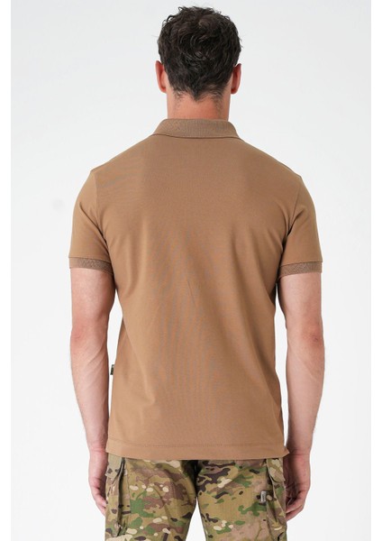 Casual Ryker Polo T-Shirt Camel - Xxl modelleri