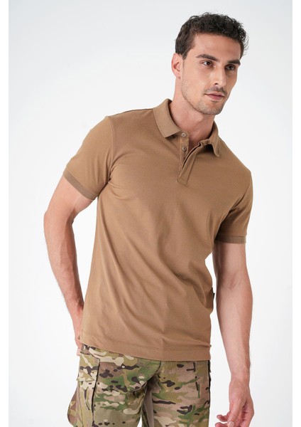 Casual Ryker Polo T-Shirt Camel - Xxl indirimleri