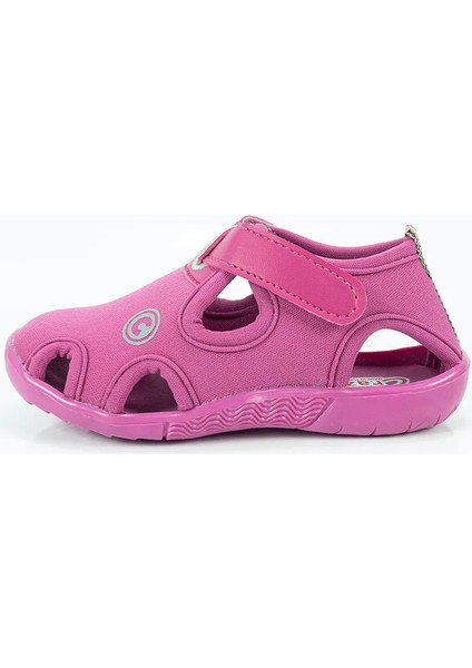 Bebek Kız Açık Pembe Içi Yumuşak Önü Kapalı Sandalet