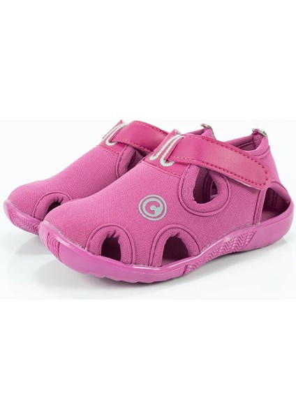 Bebek Kız Açık Pembe Içi Yumuşak Önü Kapalı Sandalet