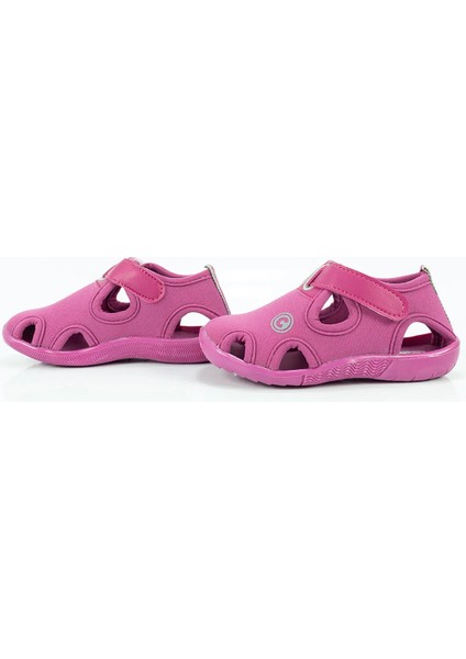 Bebek Kız Açık Pembe Içi Yumuşak Önü Kapalı Sandalet