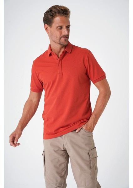 Casual Ryker Polo T-Shirt Kiremit - 4xl fırsatları