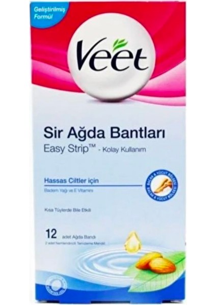 Ağda Bandı Hassas Ciltler Badem Yağı ve E Vitamini