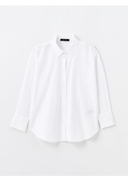 Lcw Vision Oversize Poplin Kadın Gömlek indirimleri