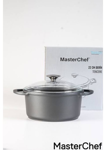 22CM Derin Döküm Masterchef Tencere