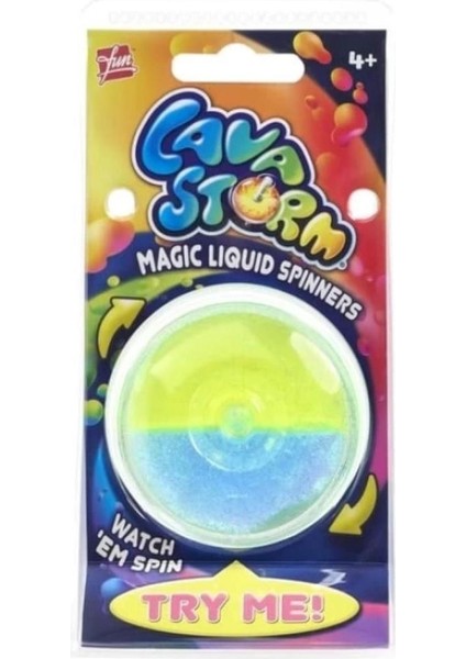 Lava Storm Magic Liquid Spinners Asst
