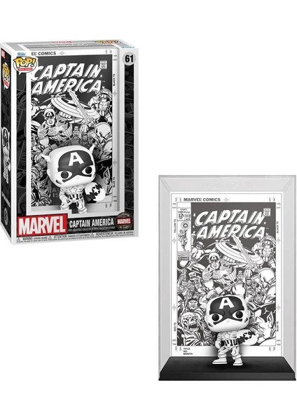 Pop Comic Cover: Marvel's 85TH - Captain America