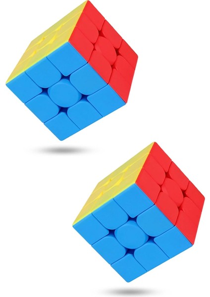 Speed Cupe Küp Zeka Küpü 3x3 Canlı Renkler Hız Küpü,fidget Oyuncak Seyahat Zeka Oyunu