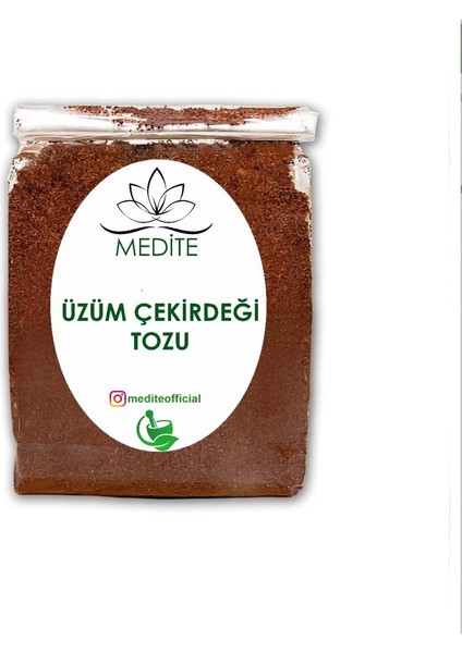 Siyah Üzüm Çekirdeği Öğütülmüş 1000 gr