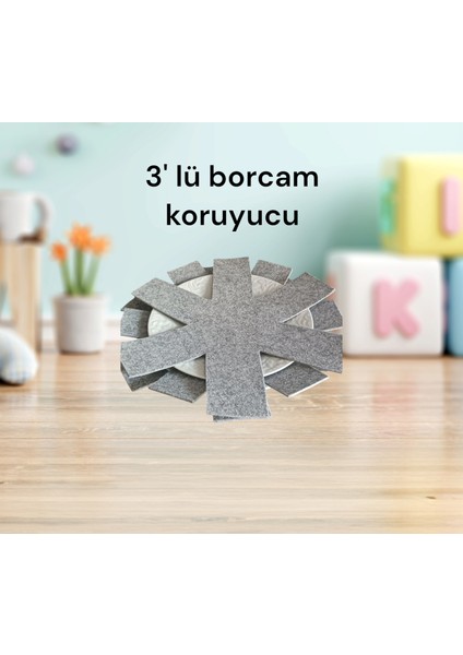 3'lü Borcam Koruyucu Seti - Pratik ve Kullanışlı