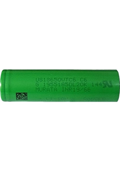 Sony 18650 Vtc6 3.7V 3000 Mah Li- Ion Pil 1 Adet (Taşıma Kutusu Hediyeli)