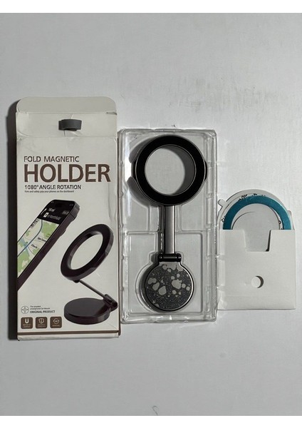 Manyetik Araç Telefon Tutucu 360 Dönen Ayarlanabilir Katlanabilir modelleri