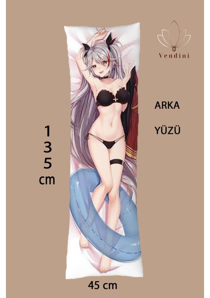 Çift Yön Baskılı Fantastik Anime Dakimakura Sarılma Yastık Kılıfı