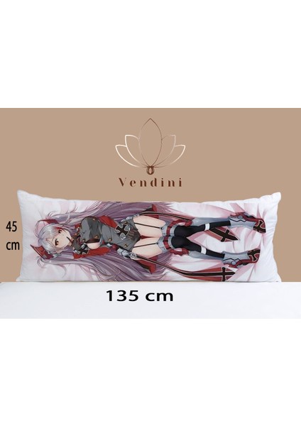 Çift Yön Baskılı Fantastik Anime Dakimakura Sarılma Yastık Kılıfı