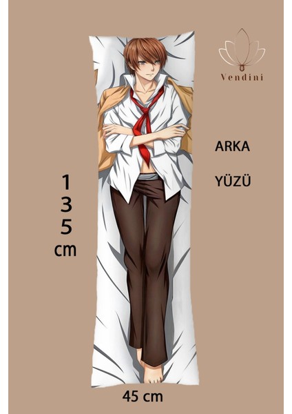 Çift Yön Baskılı Fantastik Anime Dakimakura Sarılma Yastık Kılıfı