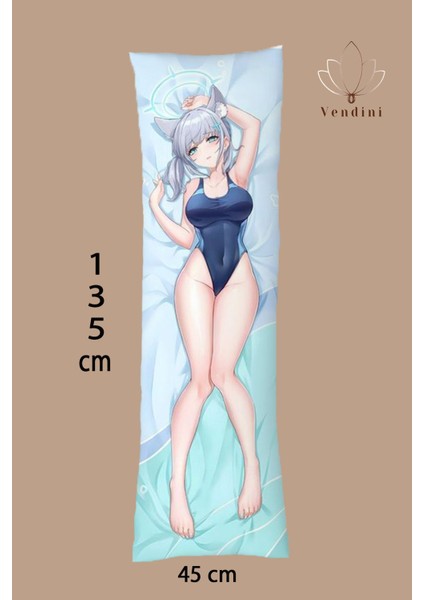 Çift Yön Baskılı Fantastik Anime Dakimakura Sarılma Yastık Kılıfı