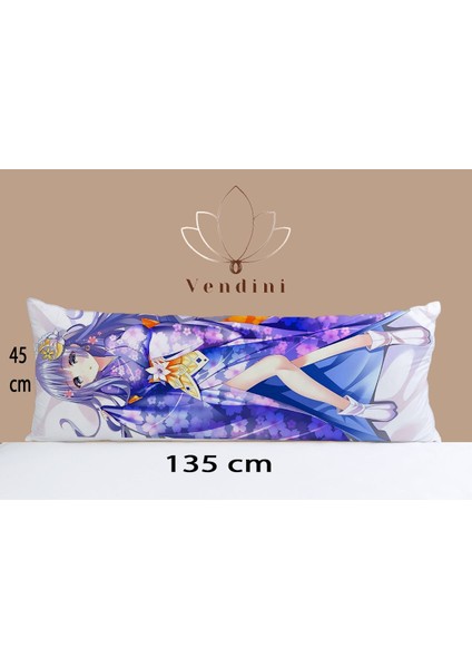 Çift Yön Baskılı Fantastik Anime Dakimakura Sarılma Yastık Kılıfı