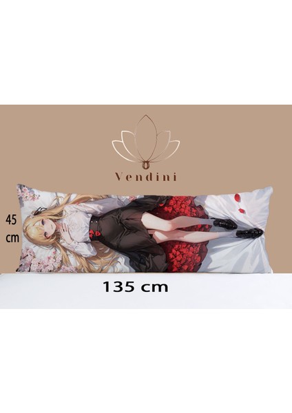 Çift Yön Baskılı Fantastik Anime Dakimakura Sarılma Yastık Kılıfı