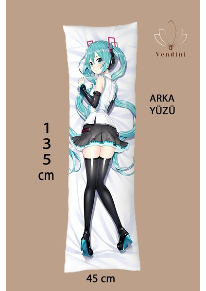 Çift Yön Baskılı Fantastik Anime Dakimakura Sarılma Yastık Kılıfı