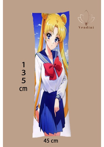 Çift Yön Baskılı Fantastik Anime Dakimakura Sarılma Yastık Kılıfı