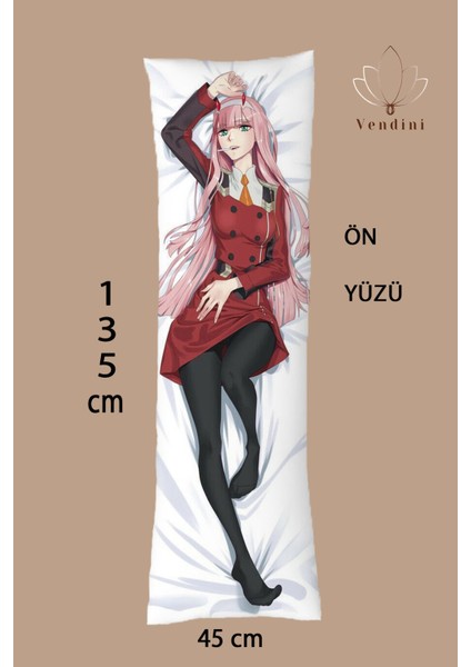 Çift Yön Baskılı Fantastik Anime Dakimakura Sarılma Yastık Kılıfı