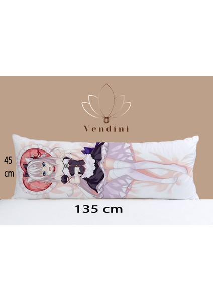 Çift Yön Baskılı Fantastik Anime Dakimakura Sarılma Yastık Kılıfı