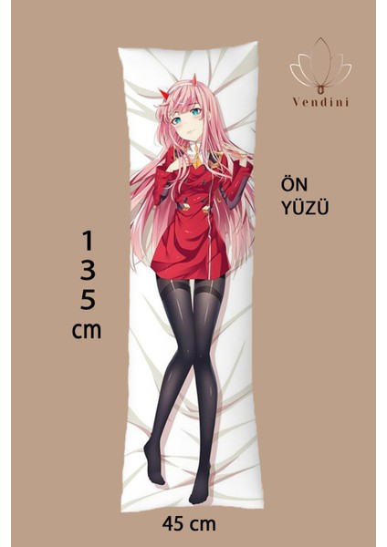 Çift Yön Baskılı Fantastik Anime Dakimakura Sarılma Yastık Kılıfı