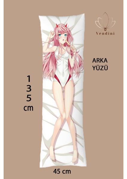 Çift Yön Baskılı Fantastik Anime Dakimakura Sarılma Yastık Kılıfı