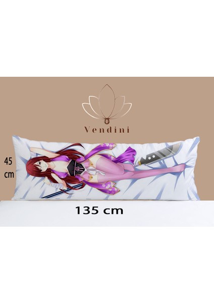 Çift Yön Baskılı Fantastik Anime Dakimakura Sarılma Yastık Kılıfı