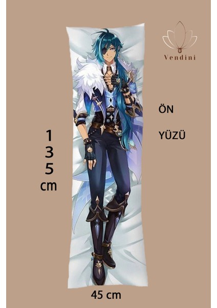 Çift Yön Baskılı Fantastik Anime Dakimakura Sarılma Yastık Kılıfı