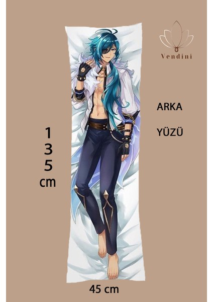 Çift Yön Baskılı Fantastik Anime Dakimakura Sarılma Yastık Kılıfı