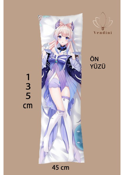 Çift Yön Baskılı Fantastik Anime Dakimakura Sarılma Yastık Kılıfı