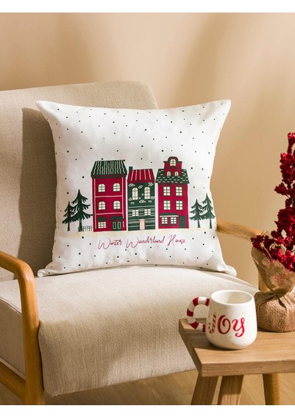 Lcw Home Yılbaşı Temalı Kırlent Kılıfı 50X50 cm