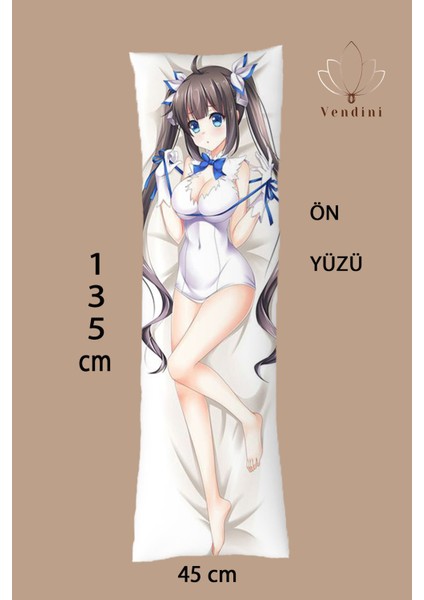 Çift Yön Baskılı Fantastik Anime Dakimakura Sarılma Yastık Kılıfı