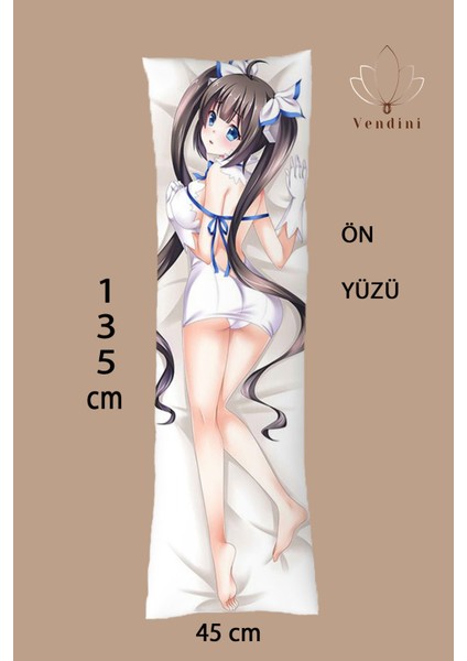 Çift Yön Baskılı Fantastik Anime Dakimakura Sarılma Yastık Kılıfı