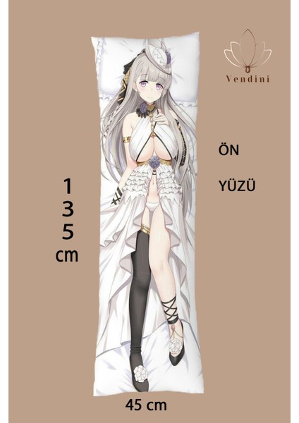 Çift Yön Baskılı Fantastik Anime Dakimakura Sarılma Yastık Kılıfı