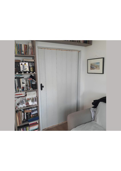 Akağaç Renkli Camsız 12 mm - En 117 cm Akordiyon Kapı fiyatları