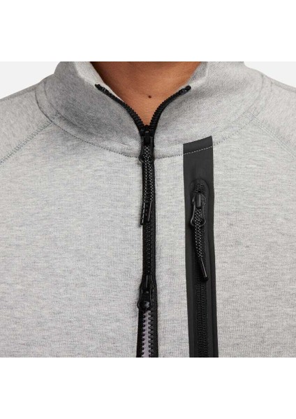 Tech Fleece N98 Og 10 Years Erkek Slim Fit Gri Fermuarlı Sweatshirt FD0738-063 fırsatları