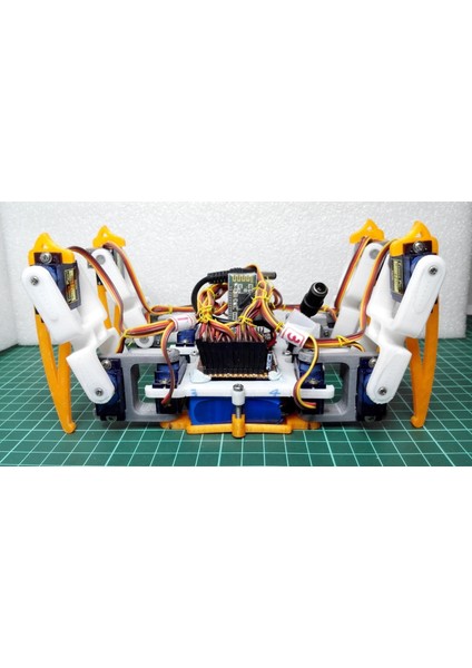 Arduino Örümcek Robot Projesi Plastik Set
