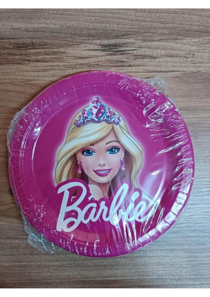 Barbi?e Karton Tabak - 23 cm - 8 Adet