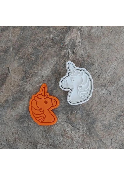Unicorn Şekilli Kurabiye Kalıbı