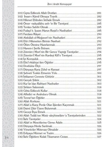 İbn-i Arabi Konuşuyor modelleri