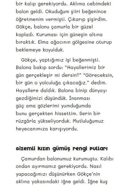 Gizemli Balon Macerası modelleri