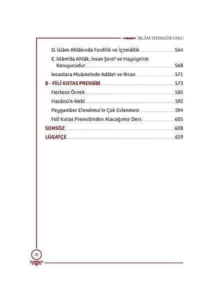 Islam Tefekkür Ufku - Osman Nuri Topbaş indirimleri