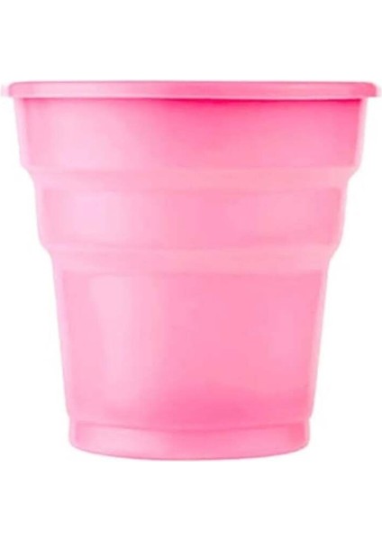 Plastik Bardak 25 Li Pembe