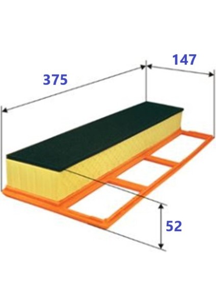 Hava Filtresi Fıat Doblo 04- Albea 03- Fıorıno 08- Panda 03- Punto Idea 1.3jtd