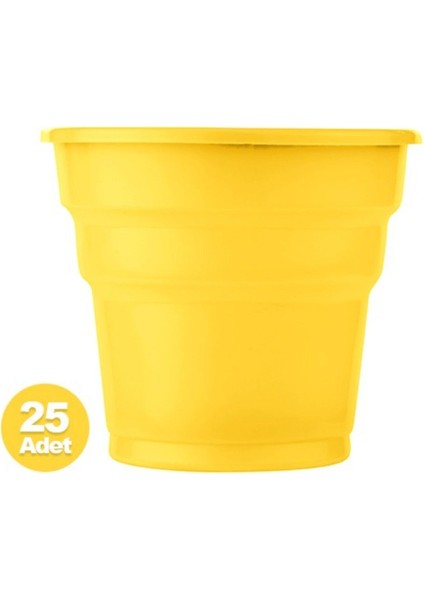 Plastik Bardak 25 Li Sarı