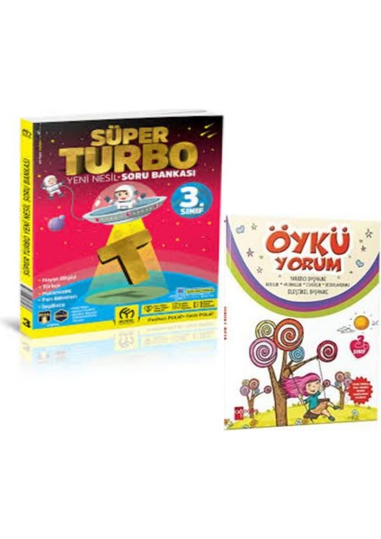 3. Sınıf Süper Turbo Soru Bankası ve Öykü Yorum